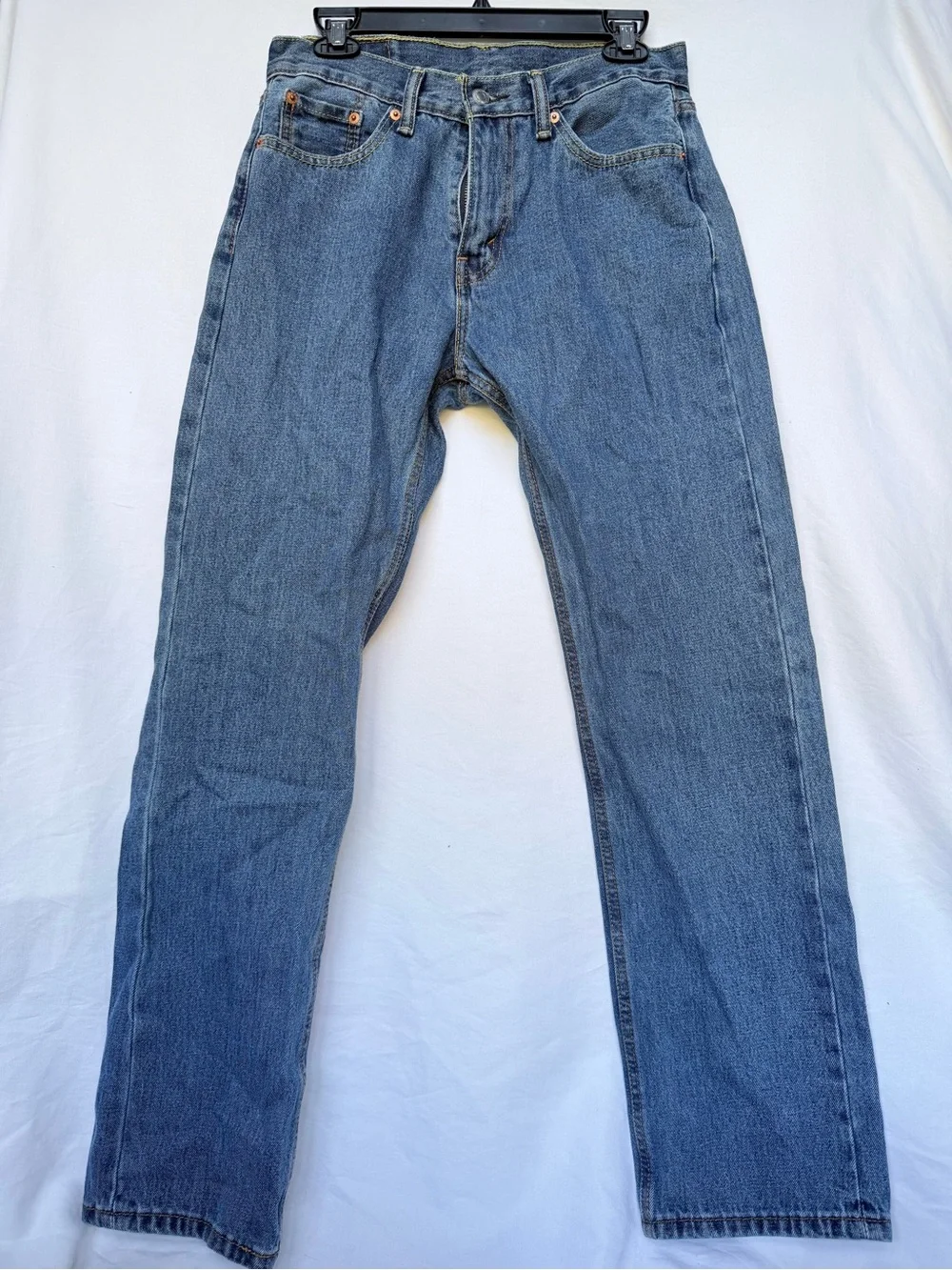 Levi's 505 Regular Fit Straight Leg Jeans - Size W30 L32